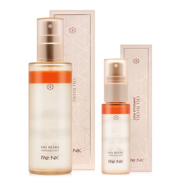 Re:NK Cell to Cell Ampoule Mist (120ml+33ml) for radiant and wrinkle-improving effects
