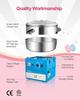 Commercial Cotton Candy Machine Sugar Floss Maker 1000W for Party Blue