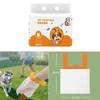 50pcs/bag 21.5*32cm Dog Poop Bag Thickened Pet Poop Pouch Portable Pet Waste Bag  Outdoor Walking