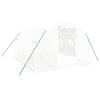 Greenhouse with Steel Frame White 12 m² 4 x 3 x 2 m