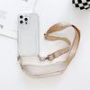 Vintage Strap Case For iPhone 17 16 15 Pro Max 14 Plus 13 12 Mini 11 Pro XS Max Crossbody Lanyard TPU Wallet Crystal Clear Cover