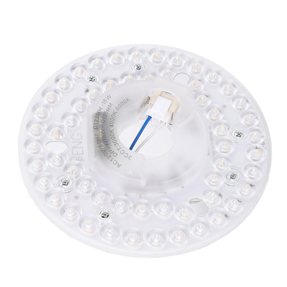 3CCT LED Ceiling Fan Light Kit 4.92 Inch LED Light Replacement Panel  Flush Mount Ceiling Light