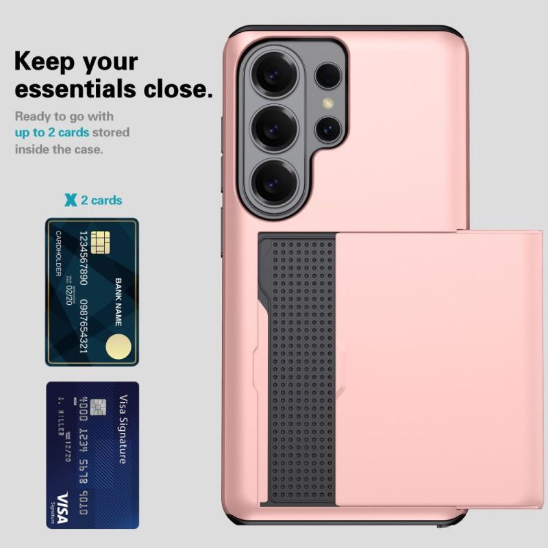 Подходящий чехол для телефона S26Ultra S25FE Слайдер Кошелек для карт Слот A57/A37 Ударопрочный Защитная крышка