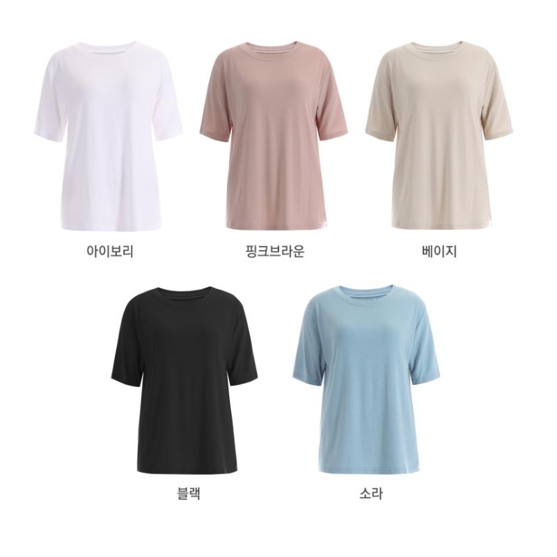 Shop Women Summer Basic ShorT Sleeve T shirT seT