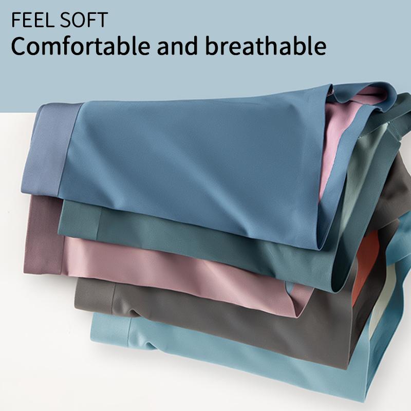 MiiOW 3 шт. 100 ветвей модальное мужское нижнее белье AAA антибактериальное мужское двухцветное нижнее белье летние бесшовные боксерские шорты L-3XL