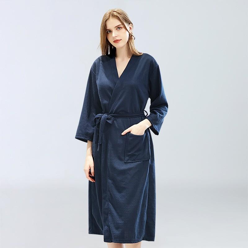 Spring and Autumn Bathrobes for Couples Sauna Suits for Men and Women Sweatshirts Robes Home Clothes Quick-drying Bathrobes