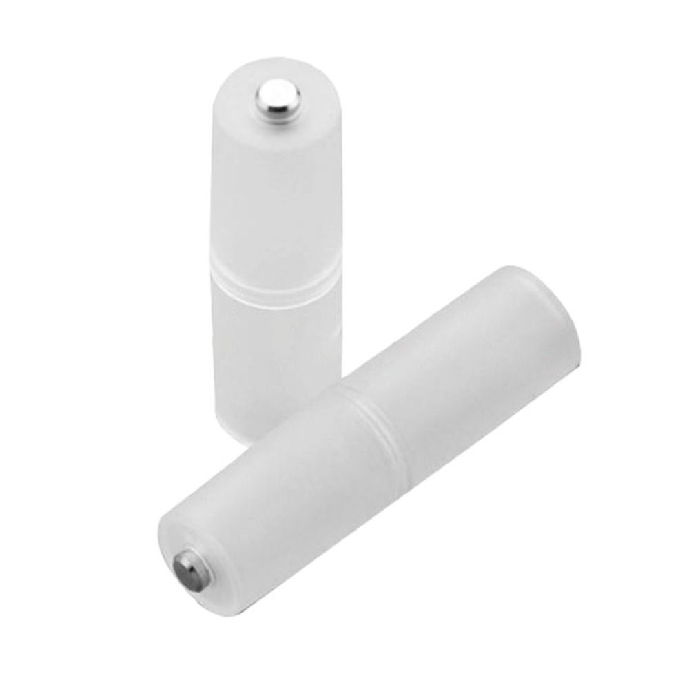 Прозрачный держатель для батареек Адаптер-переключатель Чехол-адаптер для аккумуляторов размера AAA в AA