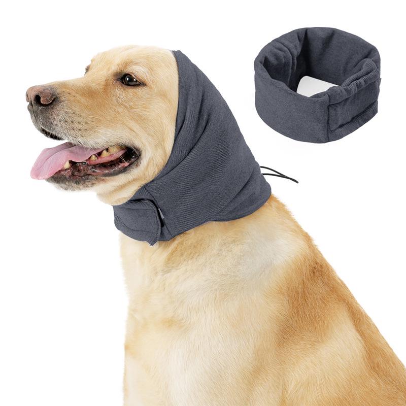 Adjustable Dog Calming Ear Muffs - Anti-Thunder Winter Warmth Headband