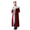 Halloween Day Men's Plus Size Medieval, Ancient Court Costumes, King Costumes, Stage Costumes