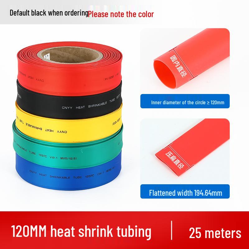 Heat Shrink Tubing Insulation Sleeve for Wire Protection - Thermoplastic Melt Tube for Data Cables, Whole Roll.