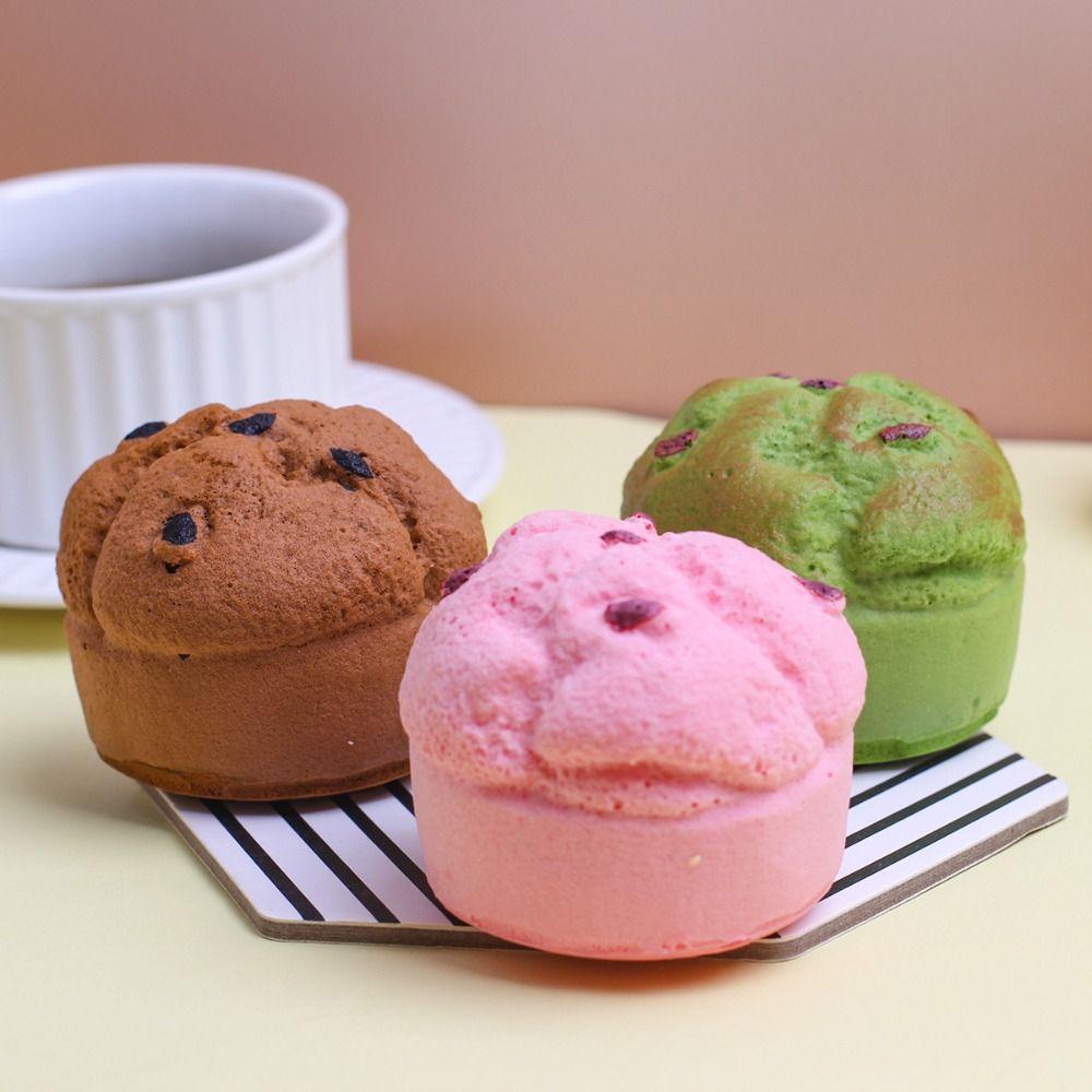 Slow Rebound Simulation Bread Squeeze Toy Food Shape Sensory Fidget Toy Birthday Gift