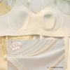 Pregnant Women Big Breasts Show Small Jelly Crystal Underwear Gathering Breathable Rabbit Ears Cup Latex Bra Seamless Breathable