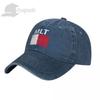 Malta Flag With Letter Washed Cotton Cap Gorras Snapback Caps Baseball Dad Outdoors Travel Sun Hats Casquette