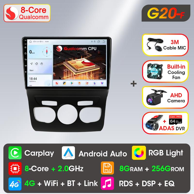 Autoradio Android pour citroën C4 C4L DS4 2013 2014 2015 2016, système Intelligent Carplay, lecteur multimédia, Navigation GPS