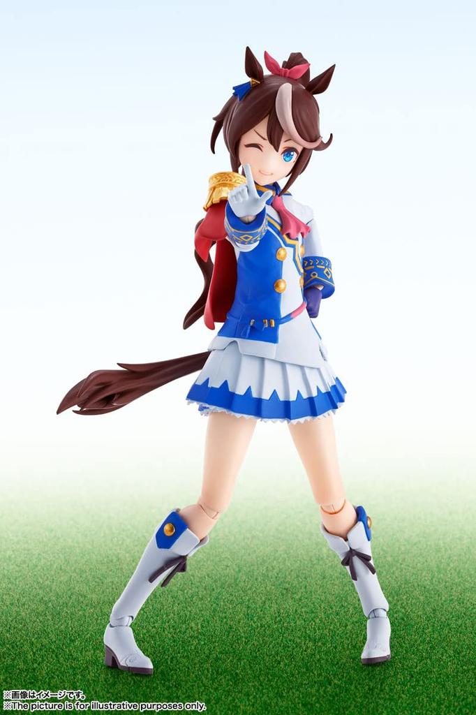 TAMASHII NATIONS S.H.Figuarts Uma Musume Pretty Derby Tokai Teio, approximately 125mm ABS & PVC painted action figure