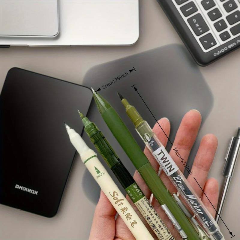 Retro Pen Set with Fast Drying Ink for Smooth Writing, Perfect for Office Work and Practical Learning In School Classrooms