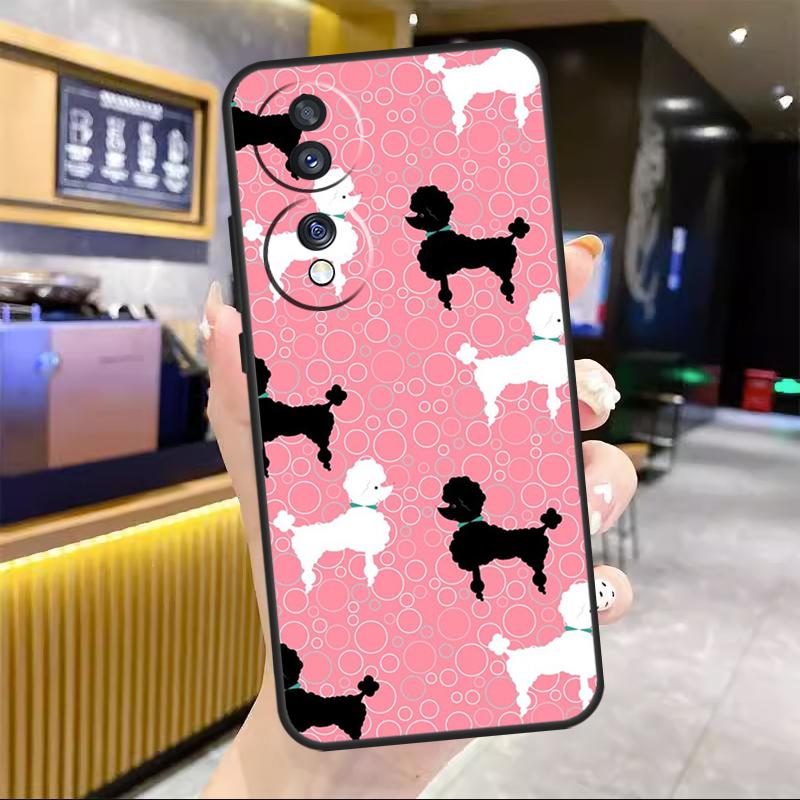 Чехол для телефона Poodle Dog для Honor Magic 6 7 8 Pro для Honor 90 70 50 Lite 400 200 X8c X8b X9a X9b X9c X9d Win RT