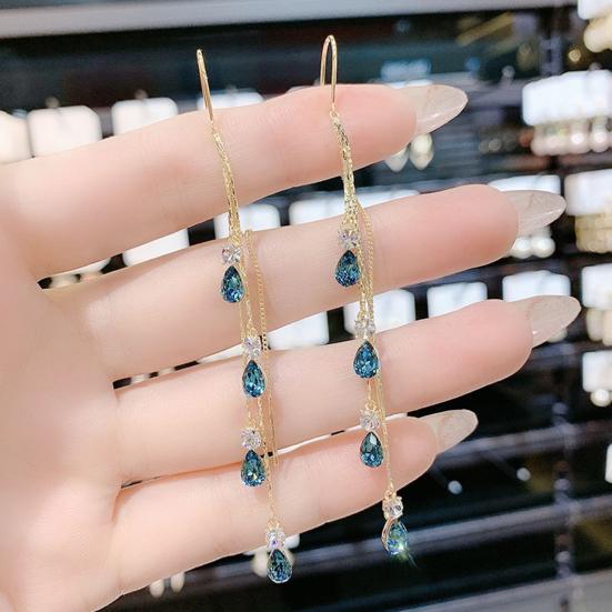 Шикарные серьги с подвесками, долговечные, высококачественные, нежные