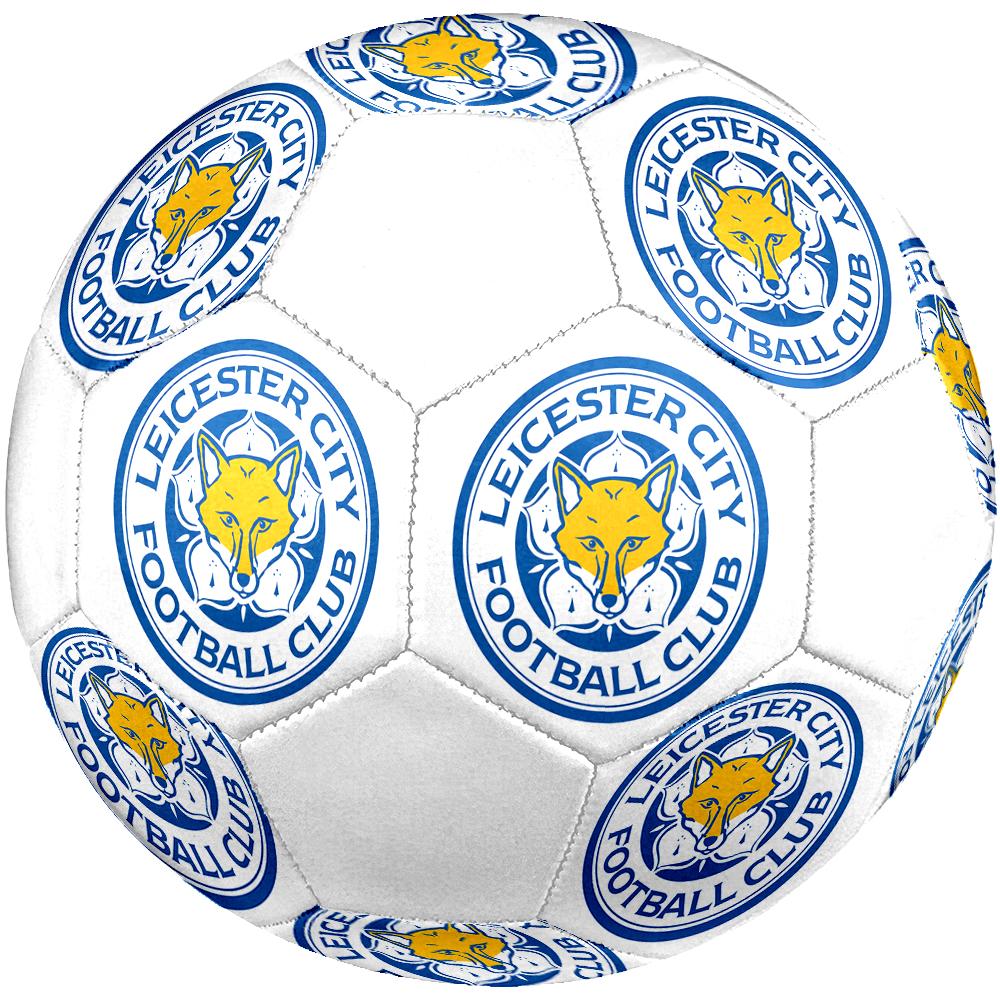 Leicester City size5 Soccer Ball, colorful, suitable for all ages, machine-stitched, PVC material, competition grade,durable and high bounce
