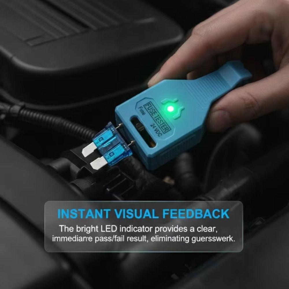 Diagnostic Fuse Puller DC 24V Fuse Detector Tool Versatile Fuse Tester  Marine