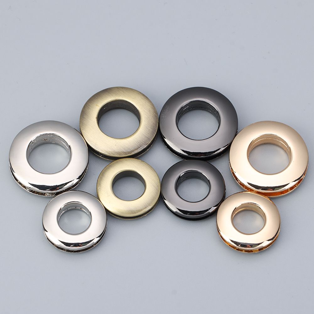 Luggage Hardware With Screws Alloy Grommets Metal Eyelets Alloy Hole Eyelet Button Handbag Buckle