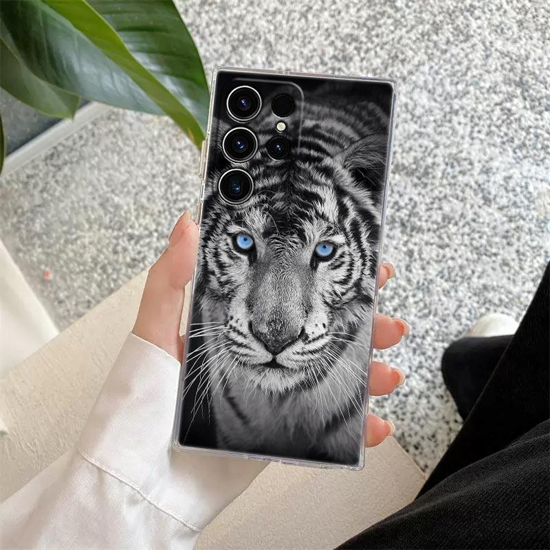 Чехол-бампер с изображением Орла, Кошки, Льва, Тигра для Samsung Galaxy S26 S25 S24 S23 Ultra S20 S21 FE S22 Plus S26 Ultra S25FE