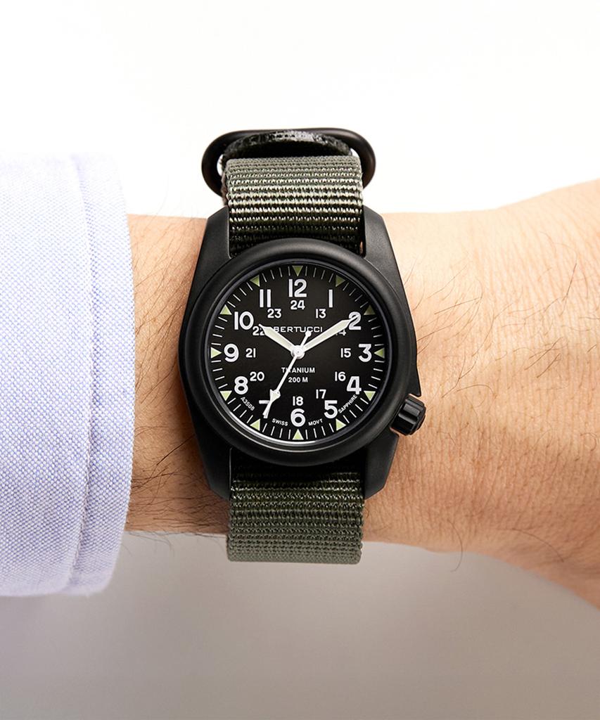 Beleutuchi A-2T Vintage Titanium Field Watch 12028