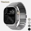 Luxury Titanium Band For Apple Watch Ultra 3 49mm Magnetic Metal Bracelet Strap For iWatch Series 11 46mm 10 9 8 42mm 7 SE 6 5 44mm 45mm