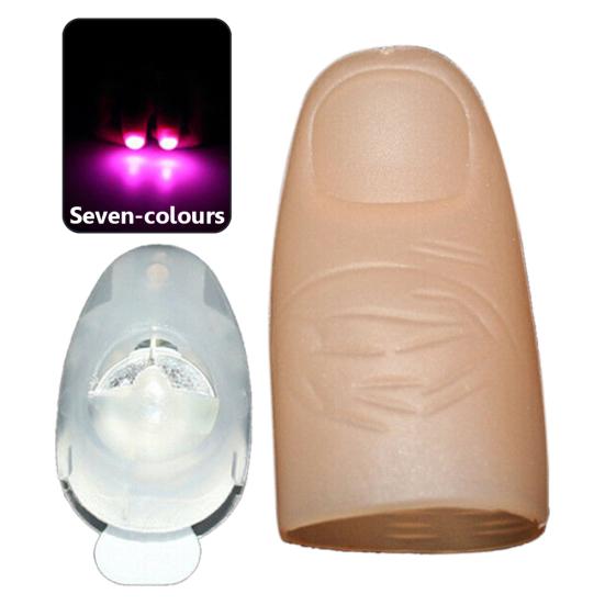 Ximuded 2шт супер яркий светодиодный реквизит для фокусов свет большие пальцы светящиеся лампы