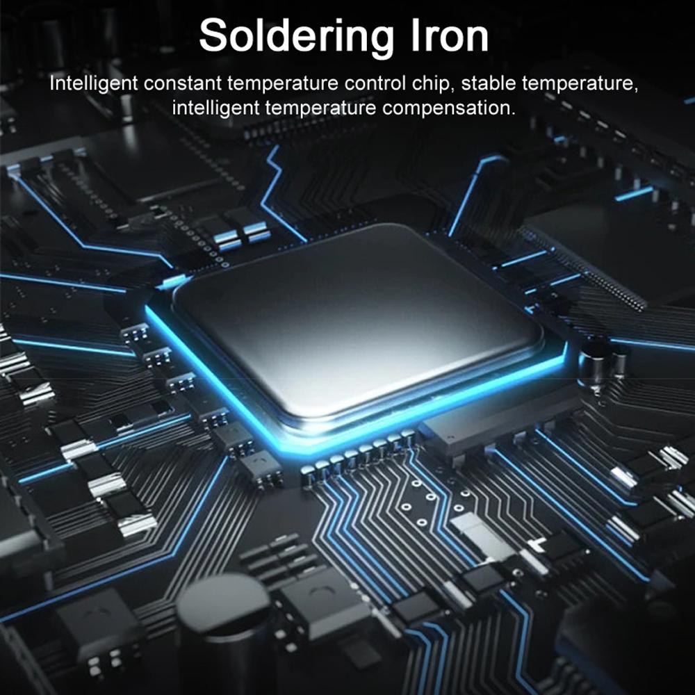 Компактный паяльник, беспроводной перезаряжаемый через USB паяльник, портативные и безопасные сварочные инструменты для дома