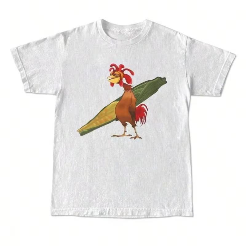 Футболка Chicken Joe Пляжный Серфинг Унисекс Футболка С Принтом На Спине Хлопок Повседневный Классический Подарок для Друга Унисекс Одежда Лучший Подарок Для Нее Его