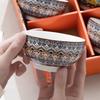 Богемский керамический подарочный набор посуды