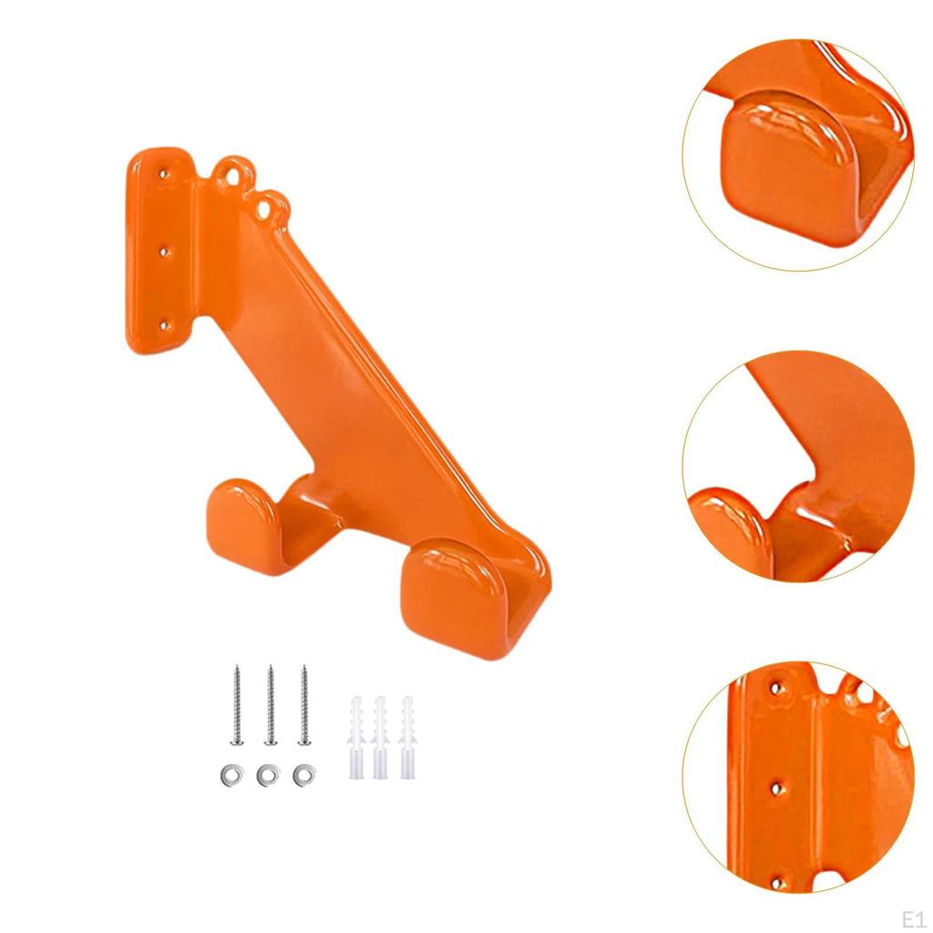 Chain Saw Wall Hanger Holder Chainsaw Bracket Tool Accessory Versatile Orange Power Tools Hook