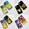 for Samsung Galaxy S10 S8 S9 Plus A33 A34 A31 70 A71 A72 Note 20 9 8 S10E Phone Cover Soft Case Cartoon P-Pokemons GO P-Pikachus