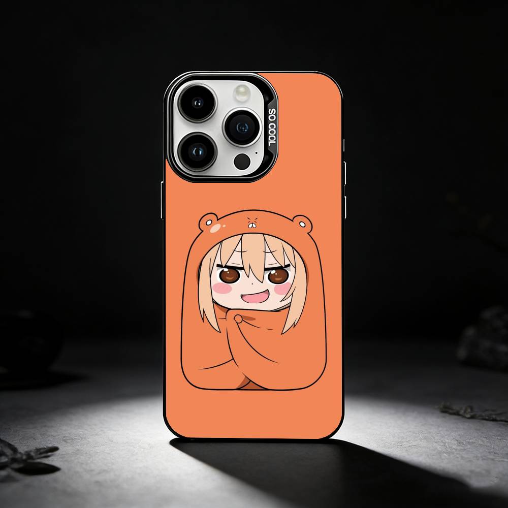 Аниме Дома У-Умару Чехол для телефона для iPhone 17,16,15,14,13,12,11 Plus,Pro Max,XS,Цветной серебристый чехол для телефона