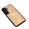 Bewood Wooden Case for Samsung Galaxy S25 Aztec Calendar Aniegre