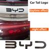 Для BYD Sealion 07 EV Передний Задний Зачерненный Значок Черный Воин Стиль Задымленный Логотип BYD Модификация Аксессуары