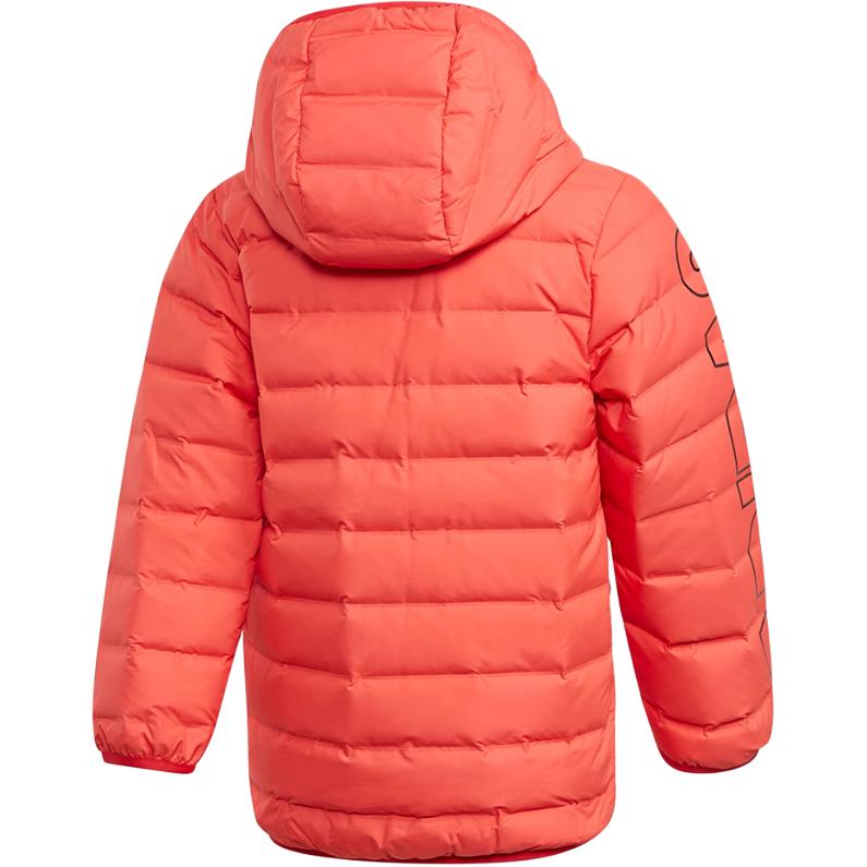 adidas Детские пуховики для детского сада с капюшоном, утолщенные GG3630