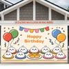 Party Backdrop Happy Birthday Birthday Photo Booth Background Front Door Decor