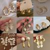 French Retro Temperament Pearl Earrings Light Luxury High-end Stud Earrings Niche Atmosphere Versatile Earrings