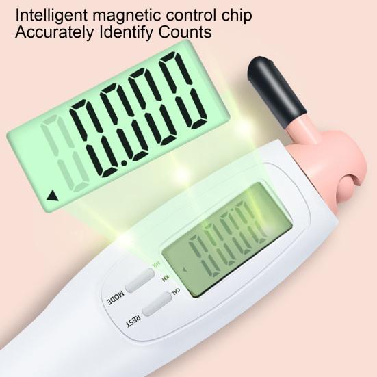 1 Pair Big Ball Jump Rope LCD Screen Four Modes Non-Slip Handle Exercise Fitness Equipment Free Adjustable Smart