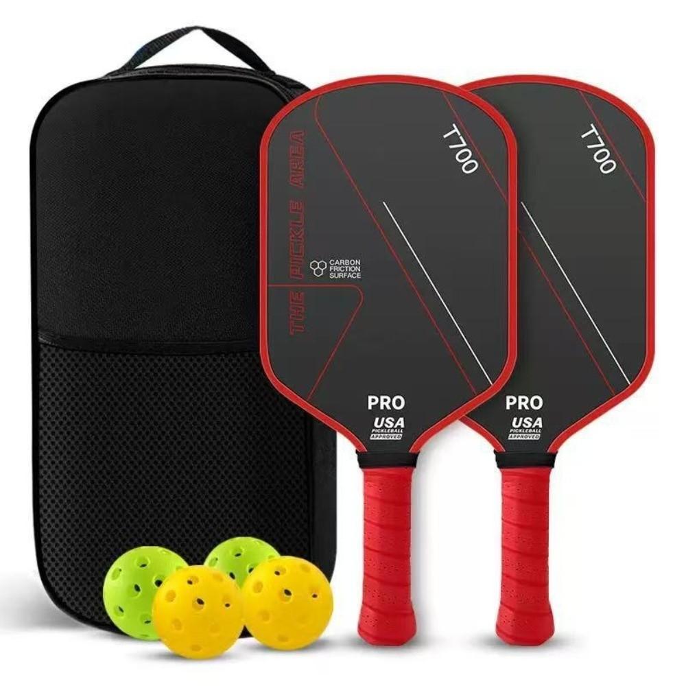 T700 Pickleball Rackets Set 16MM Pickle Ball Paddle Fashion Professional Game Supplies