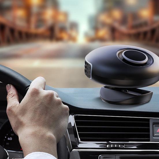 12V Car Heater Portable Windshield Defogger with Dual-Mode Fast Heating Easy to Use 150W Portable Car Defroster Windshield