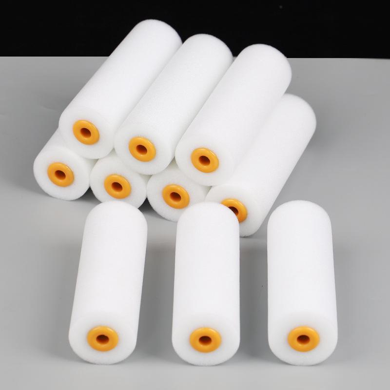 Мини-кисточка для пальцев 2 и 4 дюйма с полиуретановой губкой для латексных и художественных красок