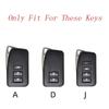 Leather Car Remote Key Cover Fob Case Holder Shell for Lexus NX 200 NX300H RX 350 450H ES 350 ES 300h Auto Keychain Accessories