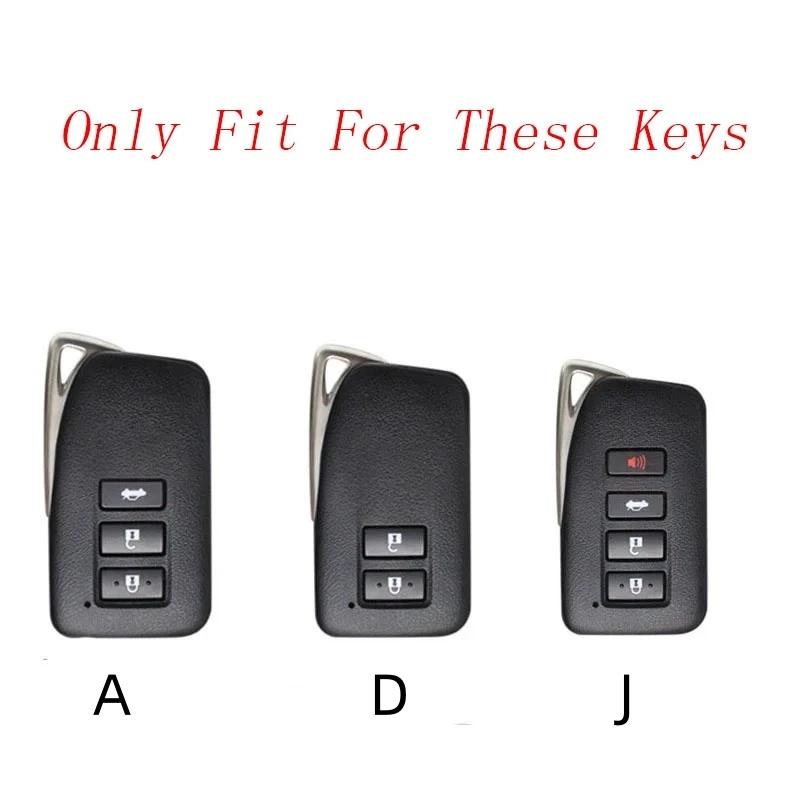 Leather Car Remote Key Cover Fob Case Holder Shell for Lexus NX 200 NX300H RX 350 450H ES 350 ES 300h Auto Keychain Accessories
