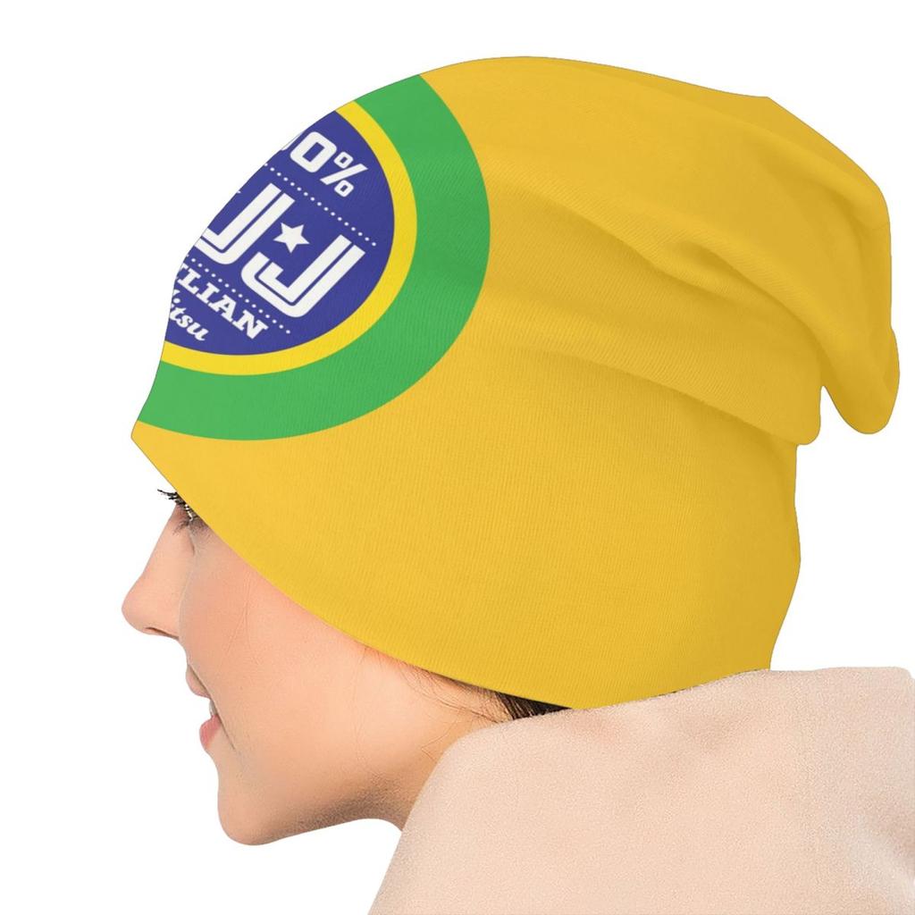 BJJ бразильское джиу-джитсу Skullies шапочки для унисекс женщин тренд унисекс зимняя теплая вязаная шапка для взрослых джиу-джитсу капот шапки