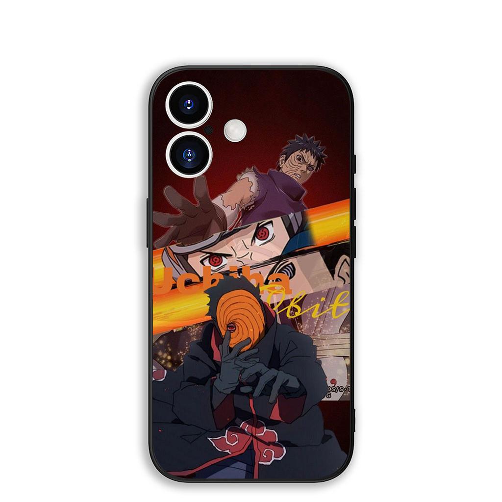 Cover for Apple iPhone 17 16 Plus 13 12 Pro Max Mini X XR Xs ProMax 16E 15+ 17+ Air Phone Case Obito Uchiha Itachi Tobi Narutos