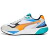 RS-Metric White Vibrant Orange Unisex Sneakers 386169-01