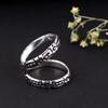 Handmade Oxidized Silver Arthritis Ring Adjustable Double Band Criss Cross Pattern Boho Tribal Design Jewelry Gift for Women & Men
